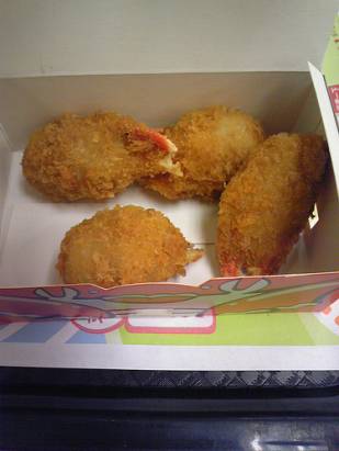 大陸 KFC 新產品  黃金蟹鉗!!