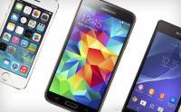 新一代旗艦電話比較: Galaxy S5 Xperia Z2 iPhone 5s Note 3 GS
