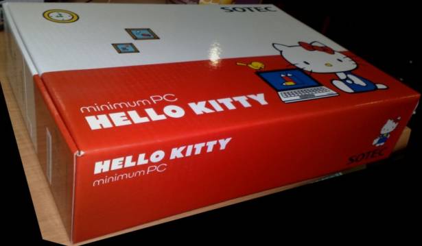 無嘴貓小筆電開苞文 SOTEC C101K3W HELLO KITTY限定版