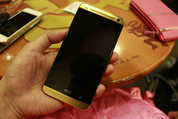 24K鍍金典藏版HTC One M7 全台灣只有3支