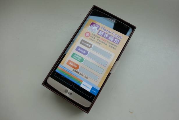 LG G3 3GB RAM版 珀金色 開箱