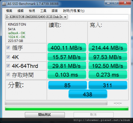 NUC準系統升級的好選擇，金士頓 mSATA SSD mS200 240GB 實裝