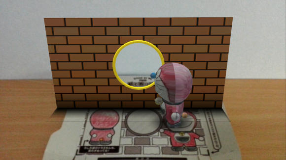 自己的哆啦A夢自己畫，超酷的餅乾紙盒擴增實境