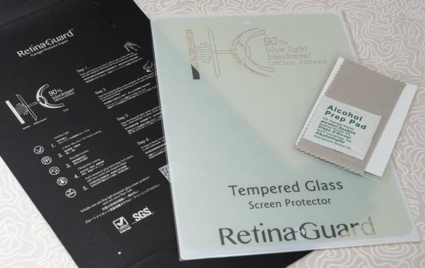 真的有效！RetinaGuard 超抗刮 9H 抗藍光玻璃 iPad 保護貼開箱實測