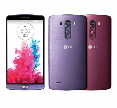 LG G3 薰紫與嫣紅新色正式開賣， 32GB 版本仍由中華電信獨賣