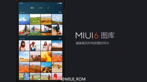 小米科技發表 MIUI 6.0 ，小米手機 2 與其後機種皆可在年內升級