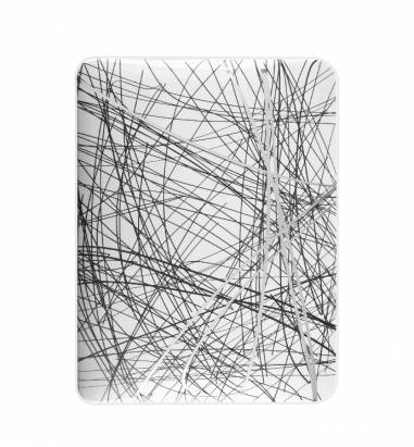 iPad1-Sketch Series-藝術風背蓋-珍珠白