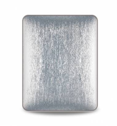 iPad1-Corium Series - 玻纖背蓋-璀璨銀