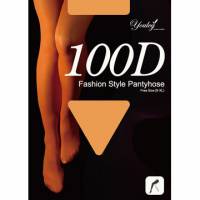 100 Den 時尚褲襪 - 膚色 八雙入