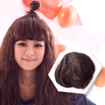 【AMP013】耐熱纖維-俏麗有型微捲瀏海髮片