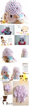 魔法Baby ~新潮海盜帽(歐美星星)~兒童帽~時尚設計童裝~k22704
