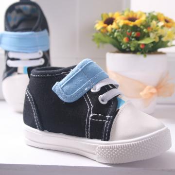 魔法Baby ~KUKI 酷奇星星格紋帥氣系童鞋(深藍)~男童鞋~時尚設計童鞋~s5744