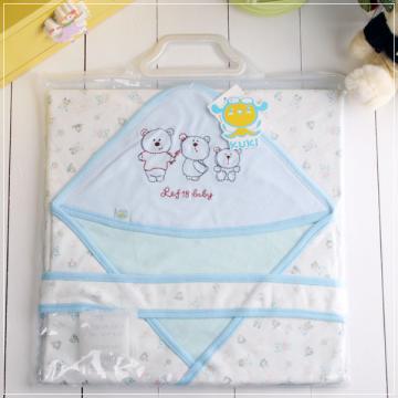 魔法Baby~百貨專櫃正品嬰幼兒高質感抱毯(水藍)~嬰兒用品~時尚設計~k16161b
