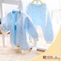 魔法Baby~【KUKI】台灣製造包紗布前全開套裝~套裝~男童裝~時尚設計童裝~k00521_b