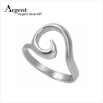 《ARGENT銀飾》造型系列「戀曲」純銀戒指(單只價)