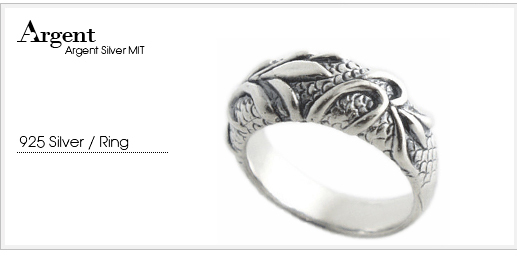 《ARGENT銀飾》造型系列「藤」純銀戒指(單只價)