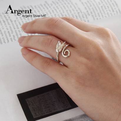 【ARGENT銀飾】造型系列「天使之翼」純銀戒指
