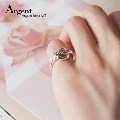【ARGENT銀飾】造型系列「結」純銀戒指