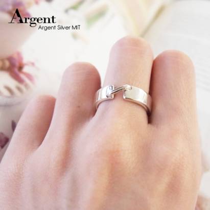 ARGENT 造型系列 扣 女戒 純銀戒指