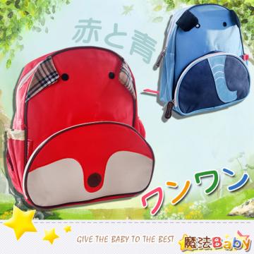 魔法Baby~日系動物家族兒童雙肩後背包(紅.藍兩款)~郊遊外出用品~f0113