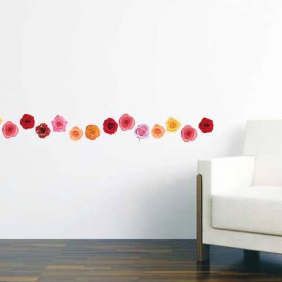 《DALI》創意無痕壁貼◆玫瑰花