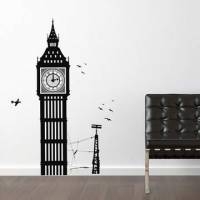 《DALI》創意無痕壁貼◆倫敦大笨鐘