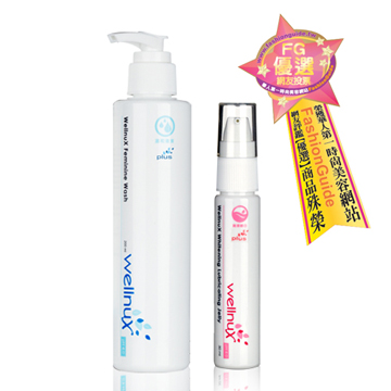 維妮舒  Plus  粉嫩嫩佳人組(浴潔露200ml+潤白凝膠30ml) 