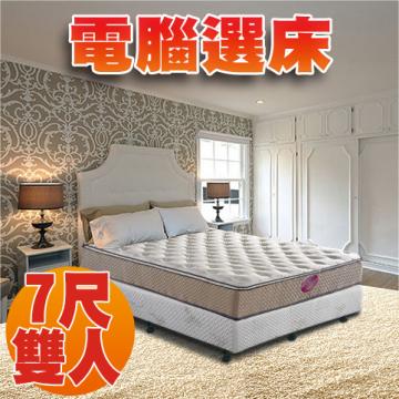 [睡眠達人-SL7002]國家專利,強化型獨立筒床墊+HR超彈力綿,特大雙人,MIT(送USB保暖毯)