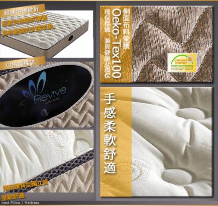 [睡眠達人SL9903]國家專利,彈簧床墊,強力支撐,適合體型較大者,特大雙人,MIT(送USB保暖毯)