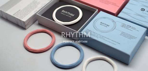 【Artificer】 RHYTHM 節奏手環-粉藍色(S-16公分)