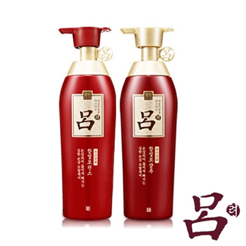 【呂 Ryoe】紅瓶燙染受損洗護髮精2件組 (洗髮400ml+潤髮400ml)