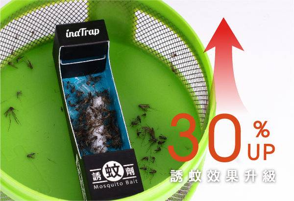 《環保之家》inaTrap 捕蚊達人 新版吊卡誘蚊劑 2入 × 2組