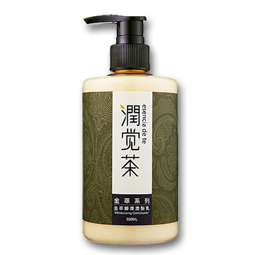 【潤覺茶】金萃瞬澤潤髮乳(350ml)一般及受損髮質適用