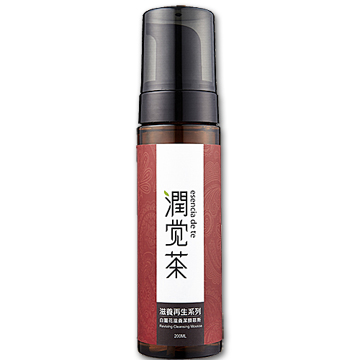 【潤覺茶】白薑花滋養潔顏慕斯(200ml)一般及乾性膚質適用