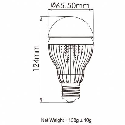 【CooLED】LED-12W球泡燈(BA012C/W-001)★一年保固，終生保修