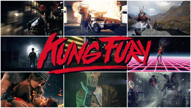 Kung Fury ，一齣利用 CG 向 80 年代致敬的小成本集資電影