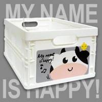 Happy Cow 輕巧折疊收納箱~超可愛摺疊收納
