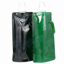 《隨身攜帶》摺疊飲水袋/黑綠