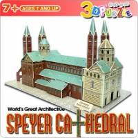 3D立體拼圖之-世界好好玩-德國施派爾大教堂