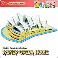 3D立體拼圖之＜世界好好玩＞ 澳洲~雪梨歌劇院