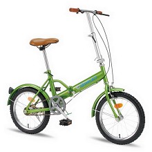 Gimlet綠精靈16吋摺疊式腳踏車(蘋果綠)