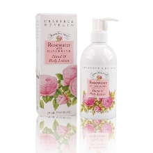 【Crabtree ＆ Evelyn 瑰珀翠】薔薇乳液擠壓式(250ml)