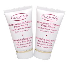 【CLARINS 克蘭詩】竹子精華去角質霜二入組(30ml)