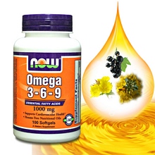 《NOW》綜合必需脂肪酸-Omega 3-6-9(100顆/瓶)