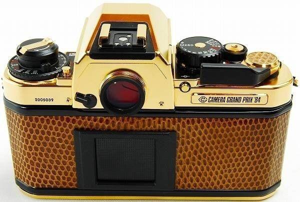 ［黃金相機系列］限量鍍金 Nikon FA 售價美金一萬二