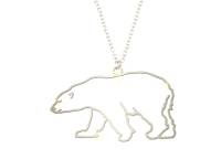 ZOO'S 20 框框版動物項鍊-北極熊 M
