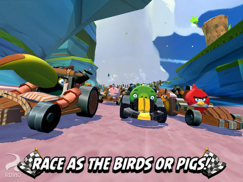 Angry Birds玩轉賽車: 類Mario Kart遊戲“Angry Birds Go!” [影片]