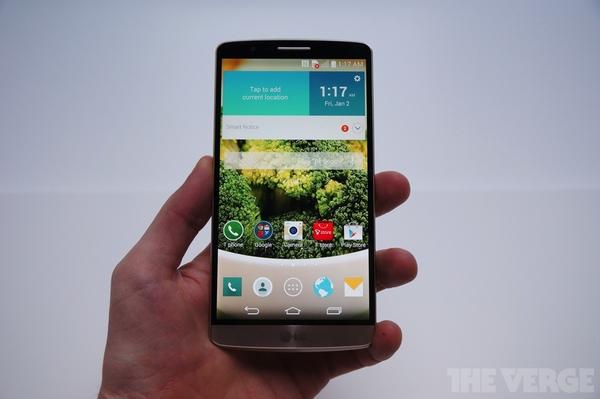 LG G3 正式推出，5.5 吋、解析度 2560 x 1440