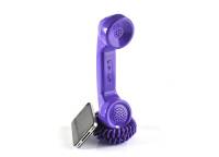 2012懷舊電話手機通話筒-紫色