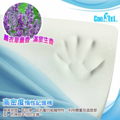 CooFeel 台灣製造高級酷涼紗高密度記憶棉兒童側趴枕